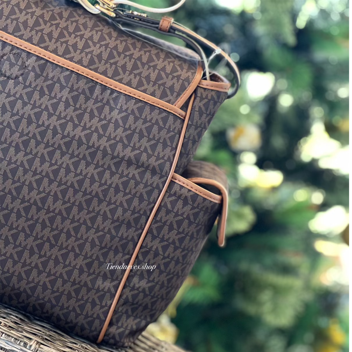 PAÑALERA MICHAEL KORS TRAVEL LARGE LOGO