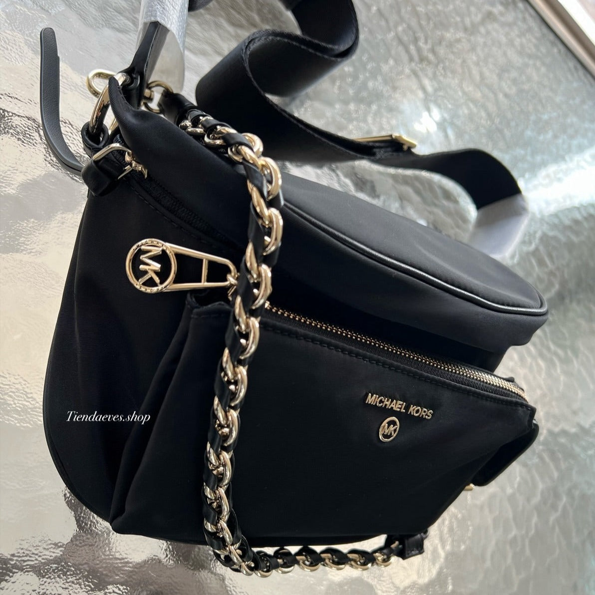 RIÑONERA MICHAEL KORS SLATER BLACK