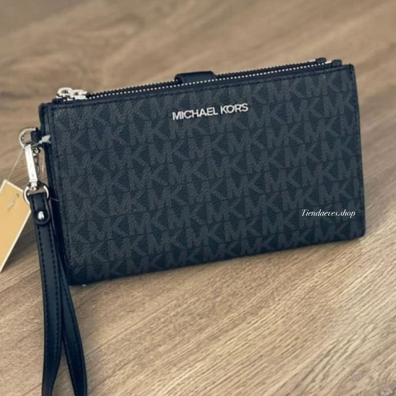 BILLETERA MICHAEL KORS JET SET TRAVEL DOUBLE ZIP