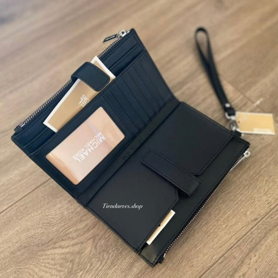 BILLETERA MICHAEL KORS JET SET TRAVEL DOUBLE ZIP