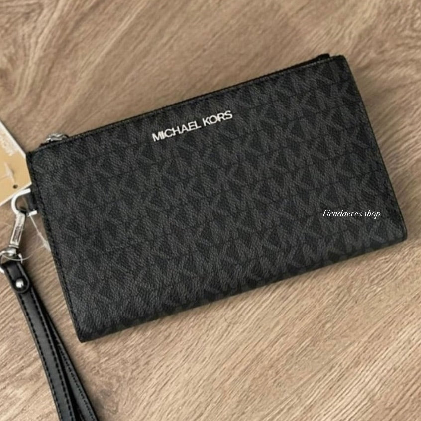 BILLETERA MICHAEL KORS JET SET TRAVEL DOUBLE ZIP