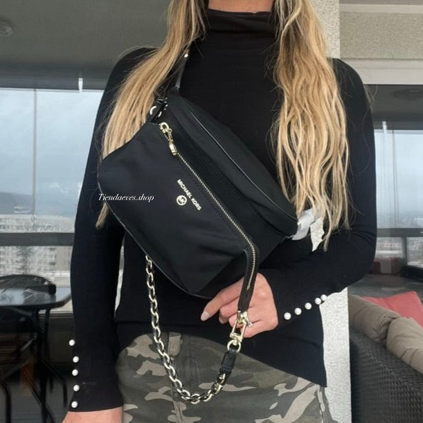 RIÑONERA MICHAEL KORS SLATER BLACK