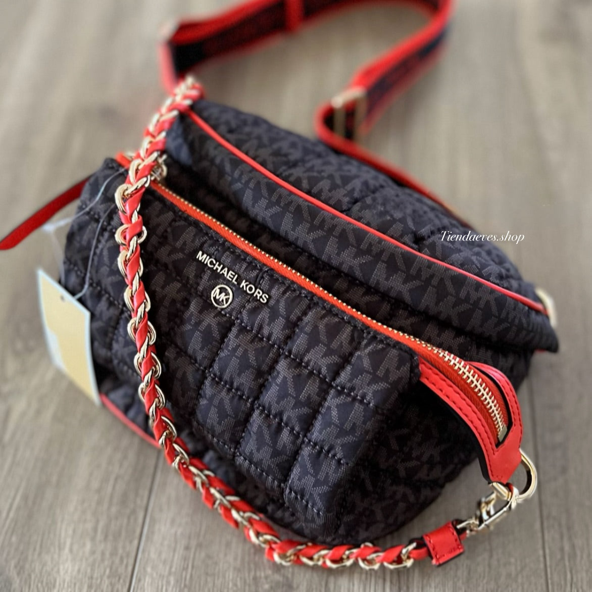 RIÑONERA MICHAEL KORS SLATER COLECCIÓN DE LUJO