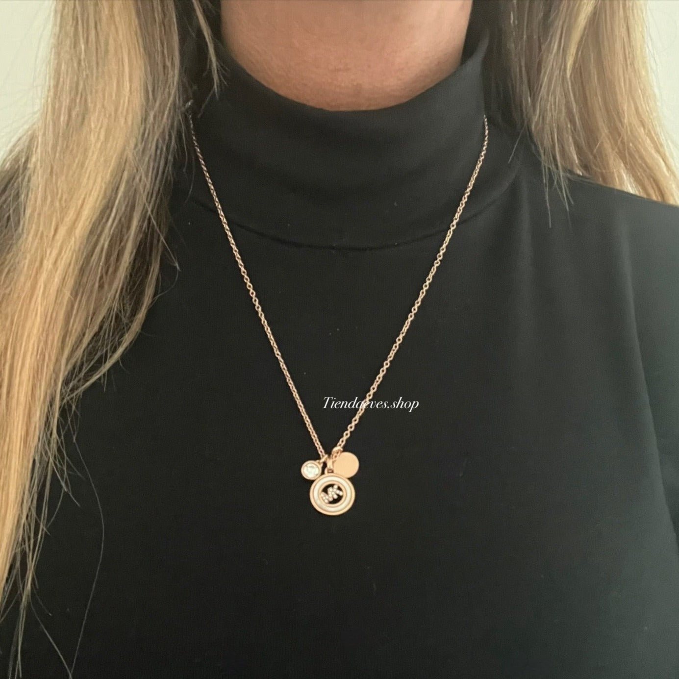 COLLAR MICHAEL KORS ROSE GOLD