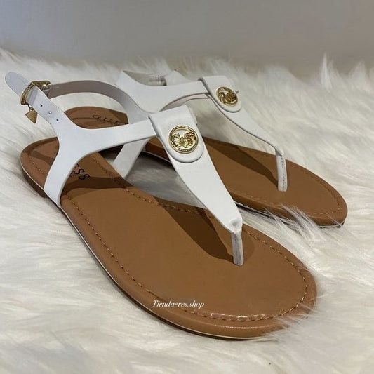 SANDALIAS GUESS LOGO