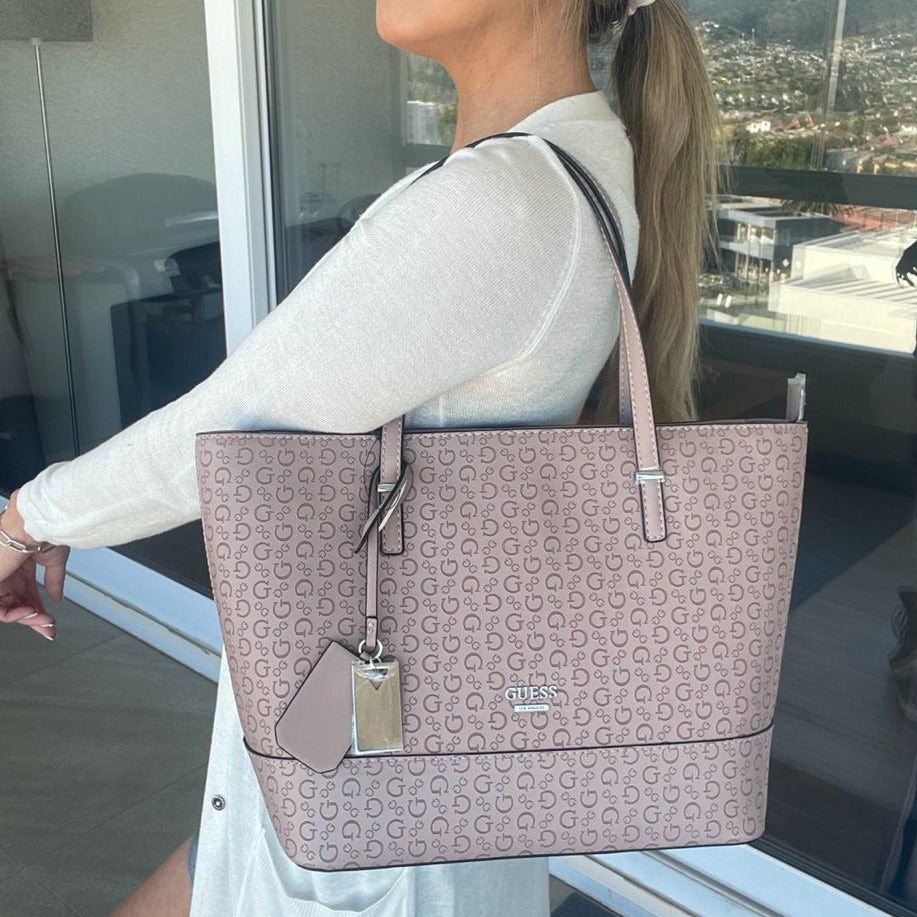 Guess clarke outlet carryall tote bag