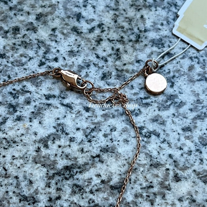 COLLAR MICHAEL KORS CIRCULO CIRCONES ROSE GOLD